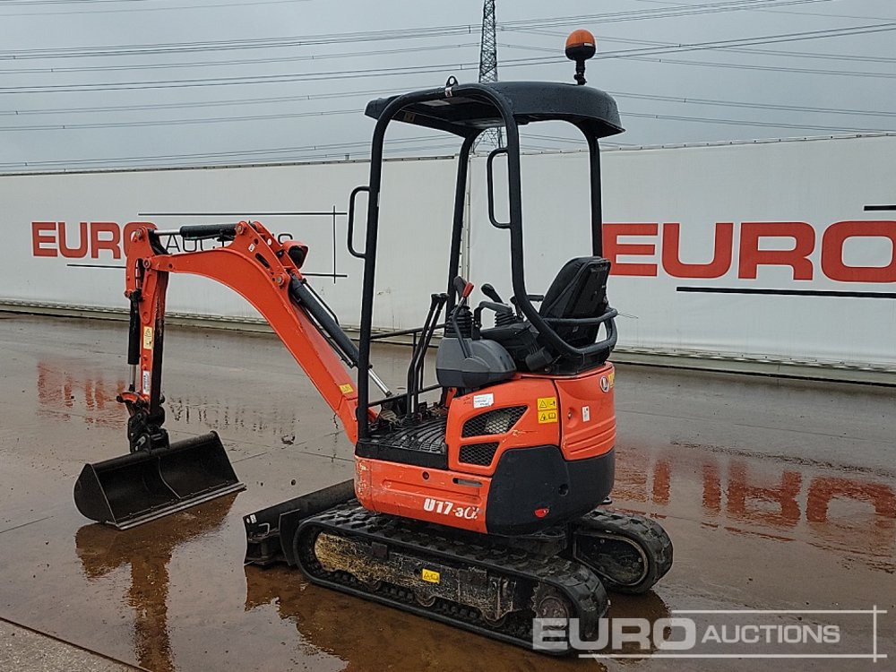 2020 Kubota U17-3A - Minigravemaskine: billede 3 2020 Kubota U17-3A - Minigravemaskine: billede 3