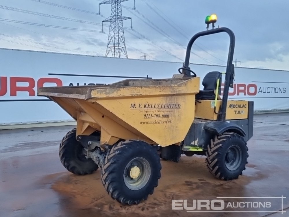 2020 Mecalac TA3H - Mini Tipvogn: billede 1 2020 Mecalac TA3H - Mini Tipvogn: billede 1