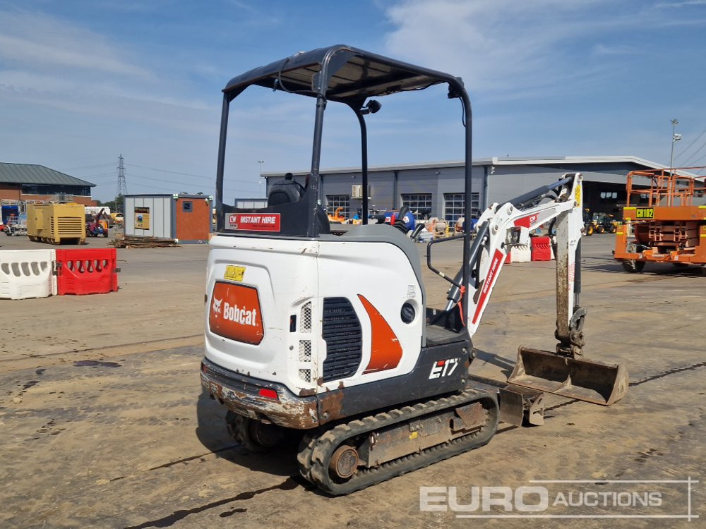 2021 Bobcat E17 - Minigravemaskine: billede 5 2021 Bobcat E17 - Minigravemaskine: billede 5