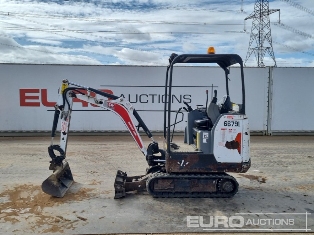 2021 Bobcat E17 - Minigravemaskine: billede 2 2021 Bobcat E17 - Minigravemaskine: billede 2