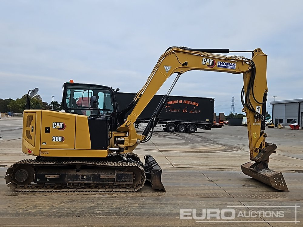 Minigravemaskine 2021 CAT 308CR: billede 6