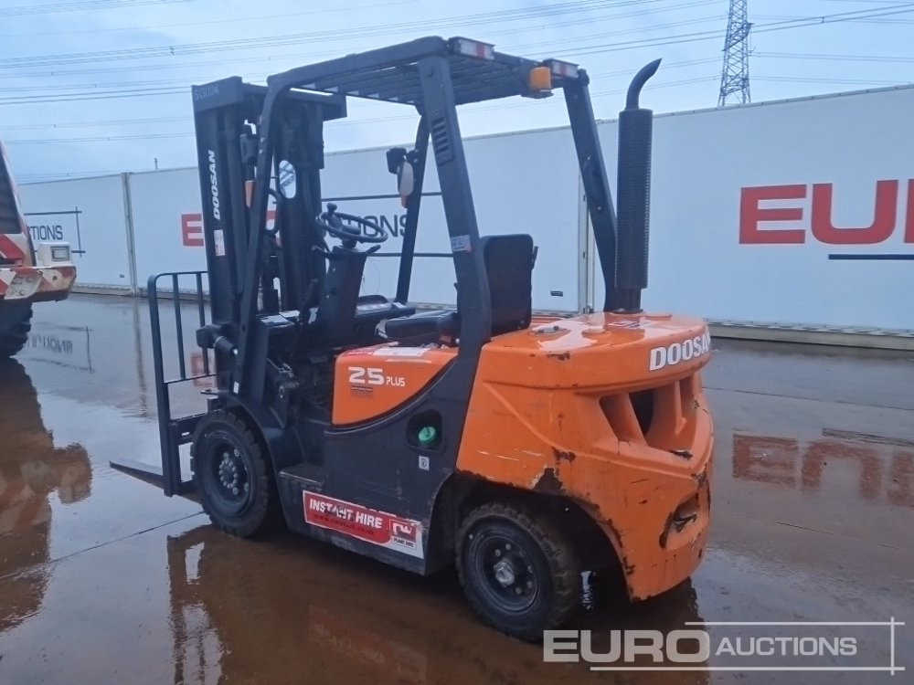 2021 Doosan D25GP - Gaffeltruck: billede 3 2021 Doosan D25GP - Gaffeltruck: billede 3