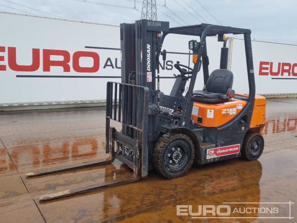 2021 Doosan D25GP - Gaffeltruck: billede 1 2021 Doosan D25GP - Gaffeltruck: billede 1