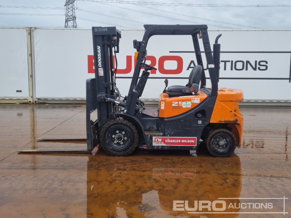 2021 Doosan D25GP - Gaffeltruck: billede 2 2021 Doosan D25GP - Gaffeltruck: billede 2
