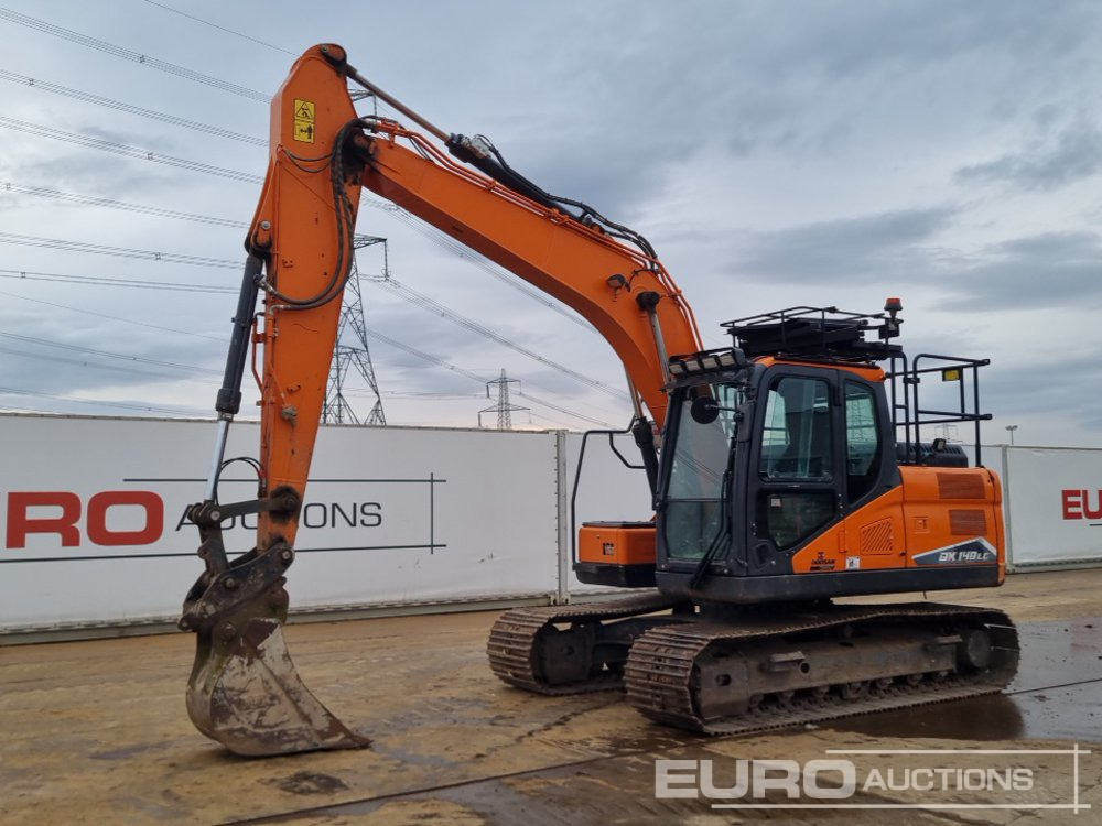 2021 Doosan DX140LC-7 - Bæltegravemaskine: billede 1 2021 Doosan DX140LC-7 - Bæltegravemaskine: billede 1