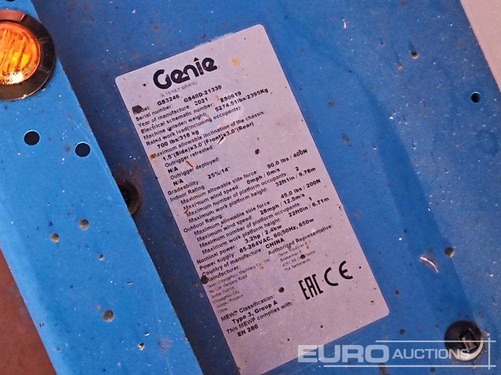 Lift 2021 Genie GS3246: billede 26 Lift 2021 Genie GS3246: billede 26