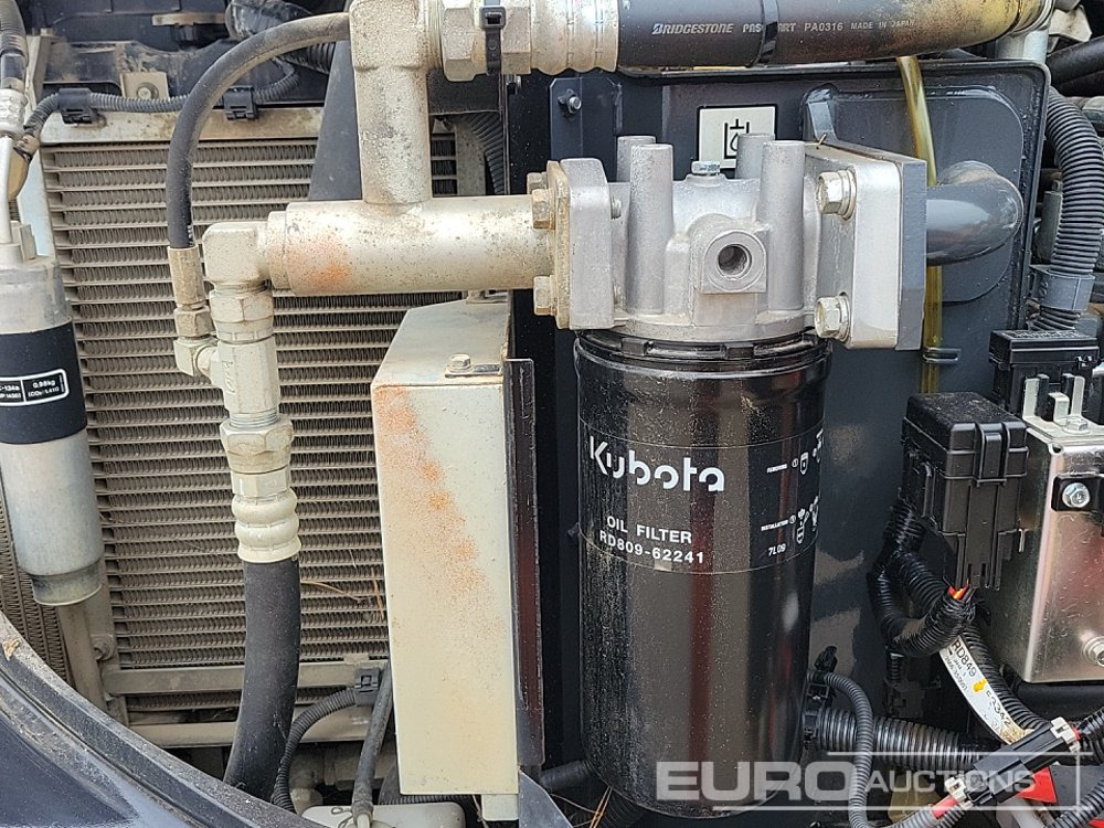 Minigravemaskine 2021 Kubota KX080-4A2: billede 40