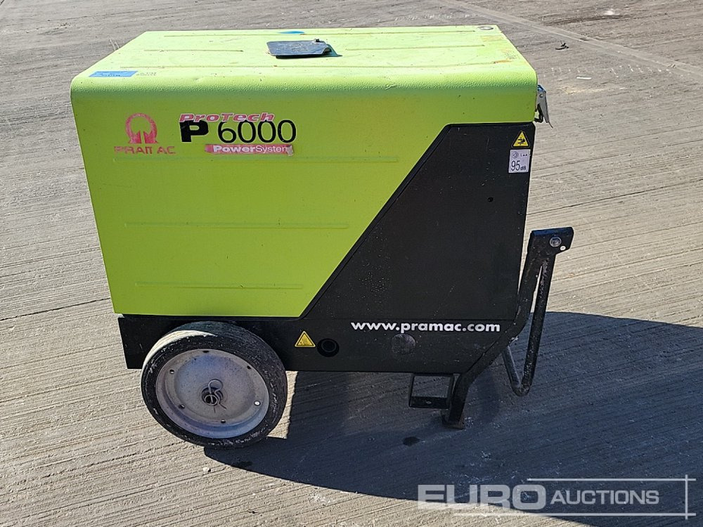 2021 Pramac P6000 - Strømgenerator: billede 2 2021 Pramac P6000 - Strømgenerator: billede 2