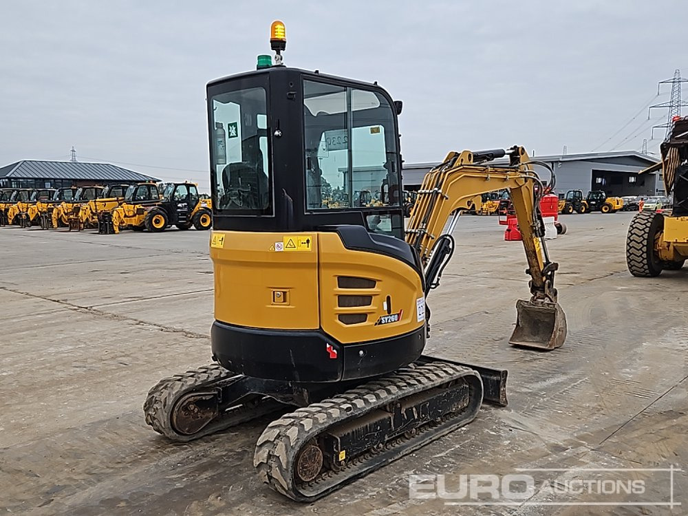 2021 Sany SY26U - Minigravemaskine: billede 5 2021 Sany SY26U - Minigravemaskine: billede 5