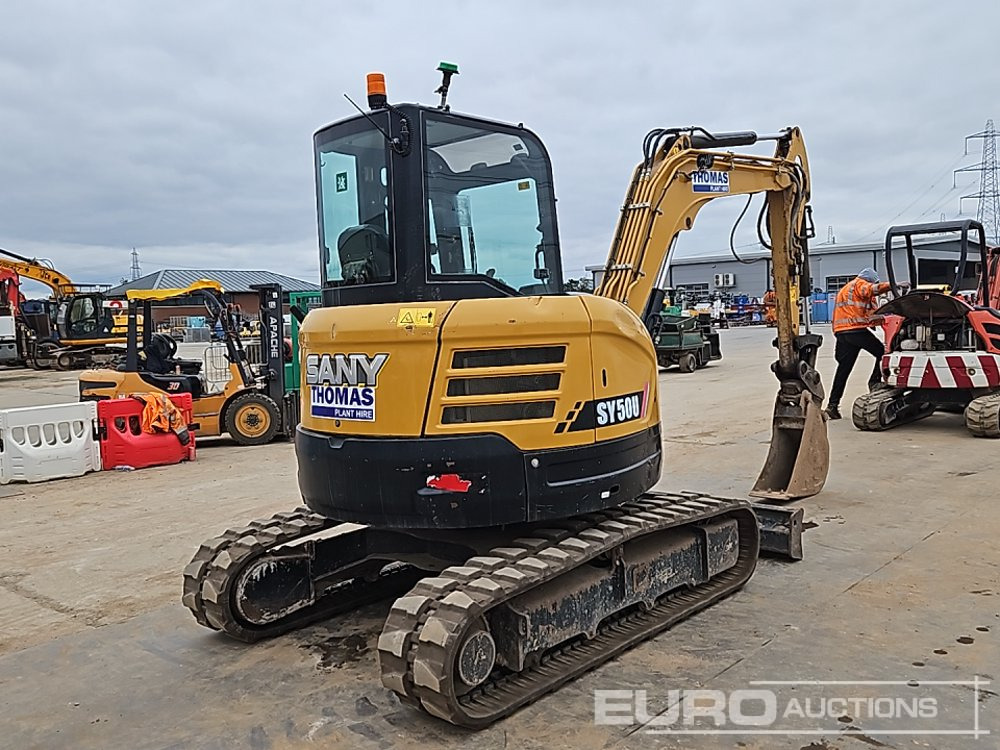 2021 Sany SY50U - Minigravemaskine: billede 5 2021 Sany SY50U - Minigravemaskine: billede 5