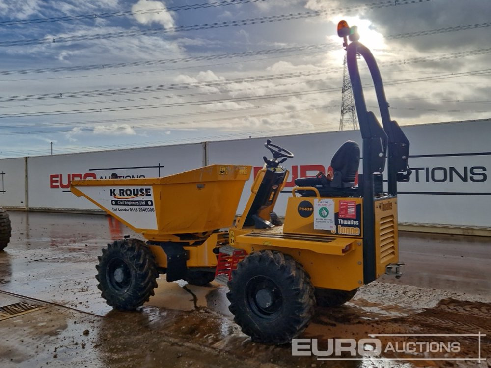 2021 Thwaites 3 Ton - Mini Tipvogn: billede 3 2021 Thwaites 3 Ton - Mini Tipvogn: billede 3