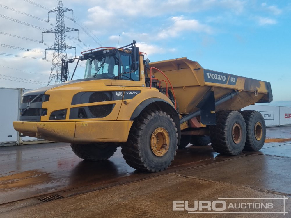 2021 Volvo A40G - Knækstyret dumper: billede 1 2021 Volvo A40G - Knækstyret dumper: billede 1