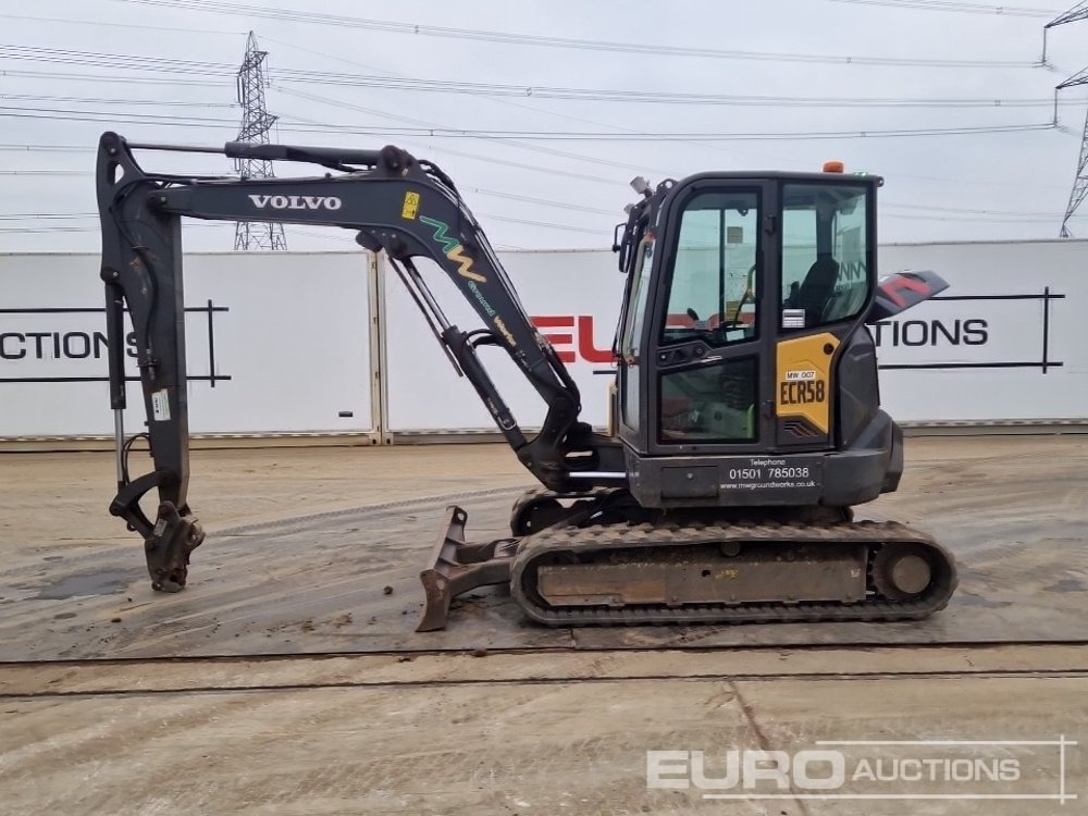 2021 Volvo ECR58F - Minigravemaskine: billede 2 2021 Volvo ECR58F - Minigravemaskine: billede 2