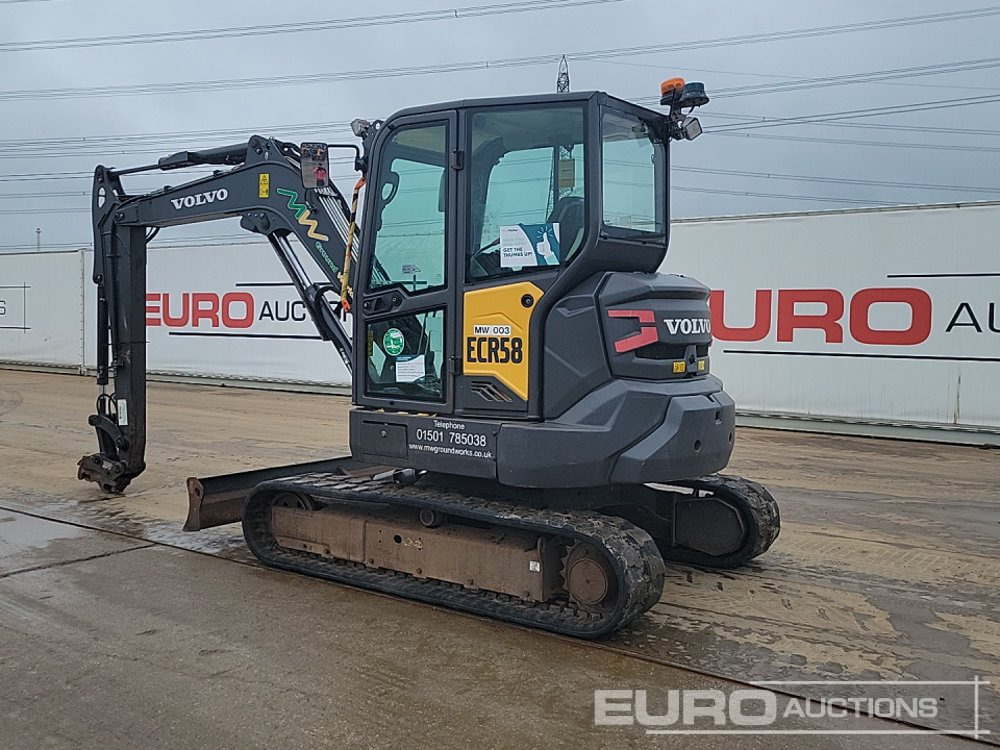 2021 Volvo ECR58F - Minigravemaskine: billede 3 2021 Volvo ECR58F - Minigravemaskine: billede 3