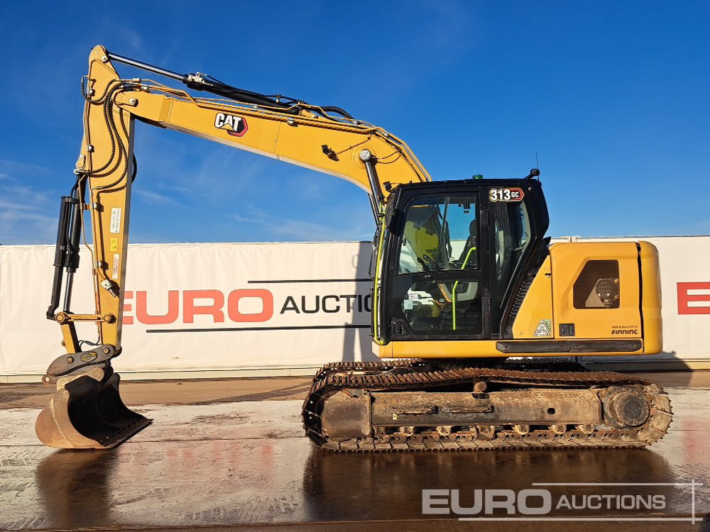 2022 CAT 313GC - Bæltegravemaskine: billede 2 2022 CAT 313GC - Bæltegravemaskine: billede 2