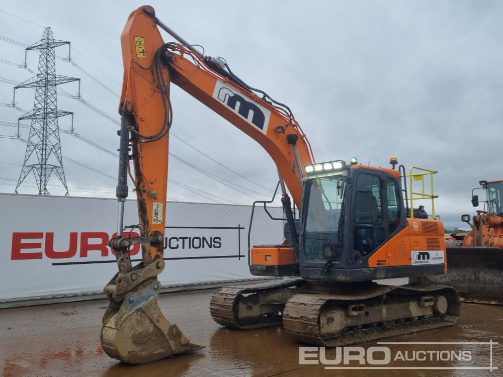 2022 Doosan DX140LC-7 - Bæltegravemaskine: billede 1 2022 Doosan DX140LC-7 - Bæltegravemaskine: billede 1
