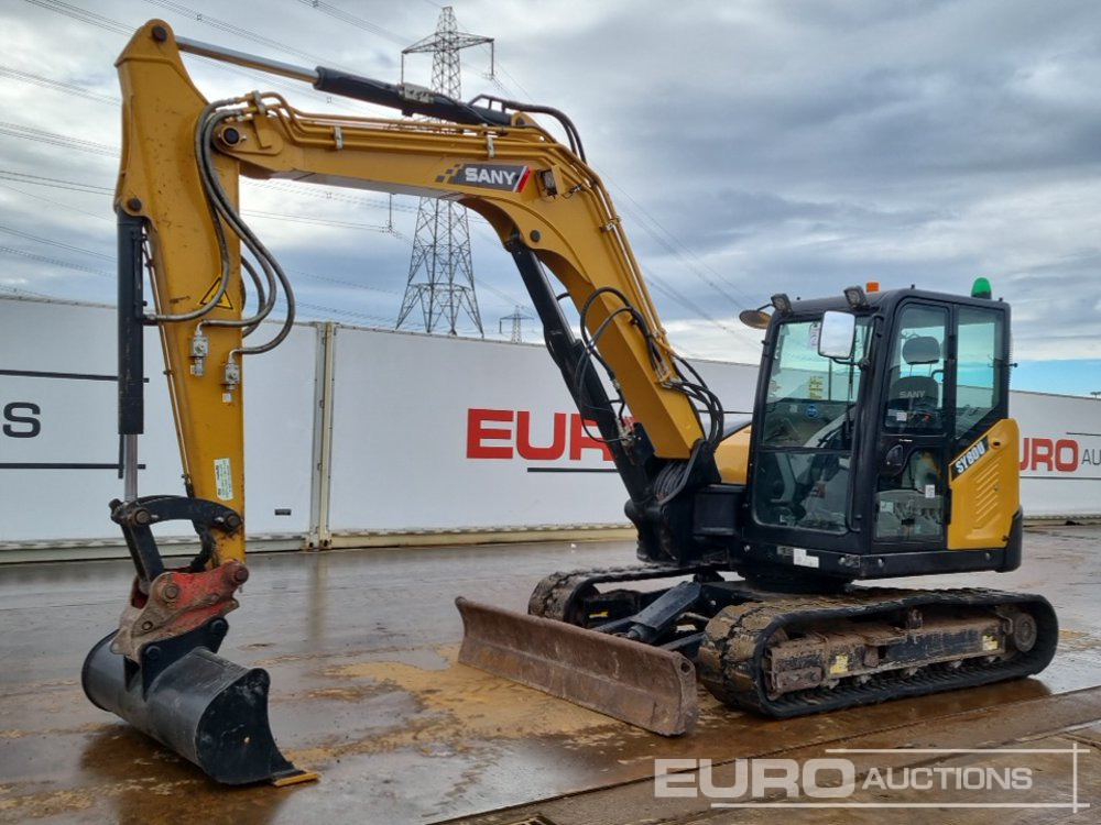 2022 Sany SY80U - Minigravemaskine: billede 1 2022 Sany SY80U - Minigravemaskine: billede 1