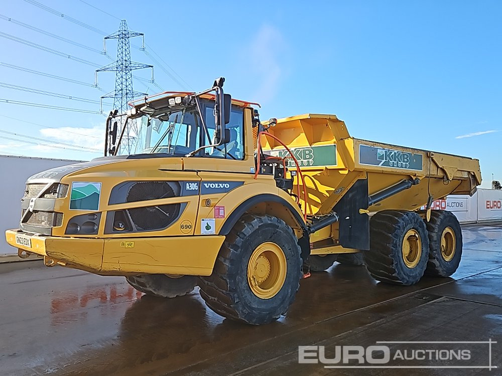2022 Volvo A30G - Knækstyret dumper: billede 1 2022 Volvo A30G - Knækstyret dumper: billede 1