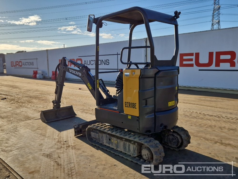 2022 Volvo ECR18E - Minigravemaskine: billede 3 2022 Volvo ECR18E - Minigravemaskine: billede 3
