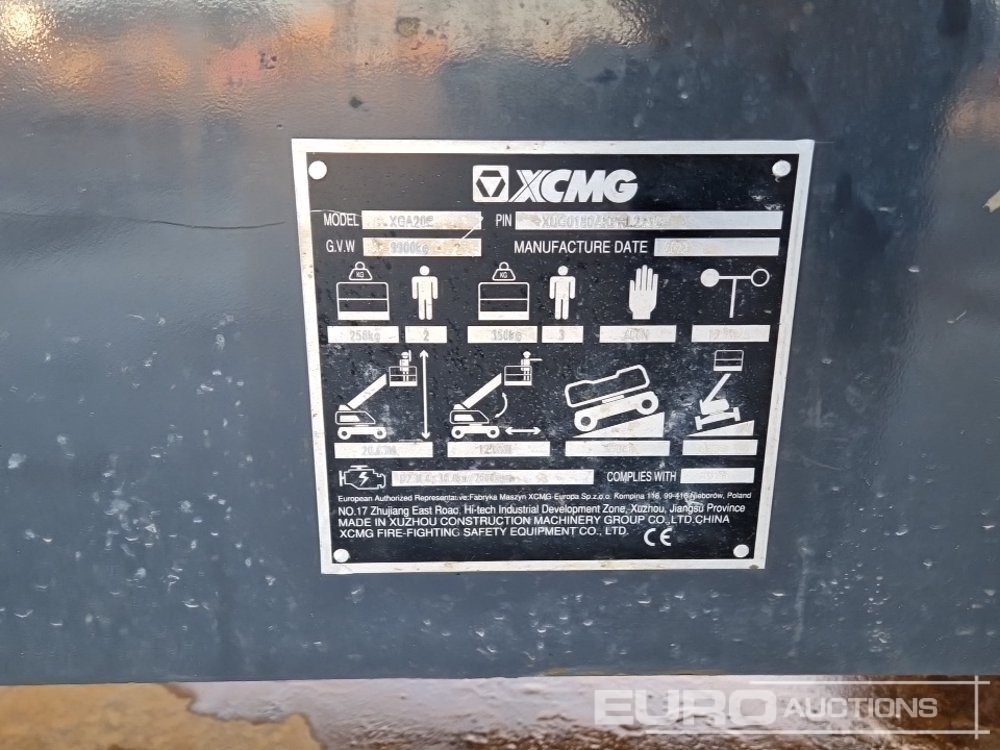 Lift 2023 XCMG XGA20E: billede 44