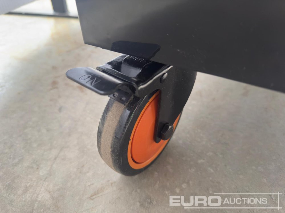 Værkstedsudstyr 2025 Boss Wheeled Tool Trolley, 523pcs Tool Kit, Worktop (Black): billede 9