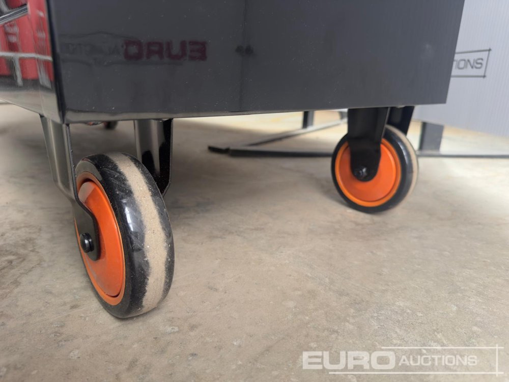 Værkstedsudstyr 2025 Boss Wheeled Tool Trolley, 523pcs Tool Kit, Worktop (Black): billede 11