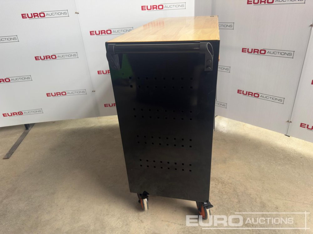 Værkstedsudstyr 2025 Boss Wheeled Tool Trolley, 523pcs Tool Kit, Worktop (Black): billede 8