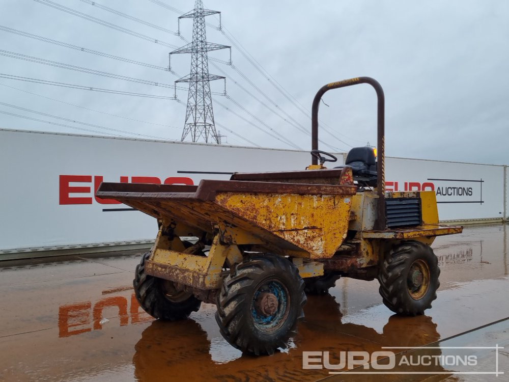 3 Ton Dumper, Roll Bar - Mini Tipvogn: billede 1 3 Ton Dumper, Roll Bar - Mini Tipvogn: billede 1