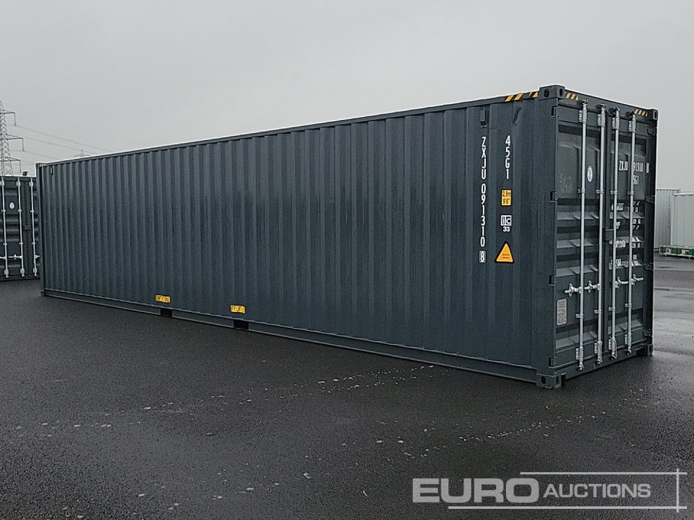 Skibscontainer 40ft HC Container, 4 Side Doors, 1 End Door (Cannot Be Reconsigned): billede 7