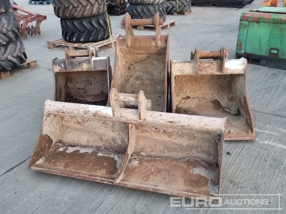 Skovl 58" Ditching, 30", 24", 24" Digging Bucket 60mm Pin to suit 10 Ton Excavator: billede 8