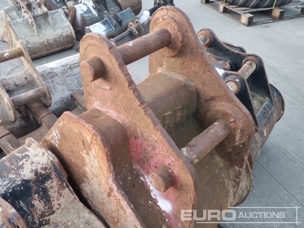 Skovl 58" Ditching, 30", 24", 24" Digging Bucket 60mm Pin to suit 10 Ton Excavator: billede 16