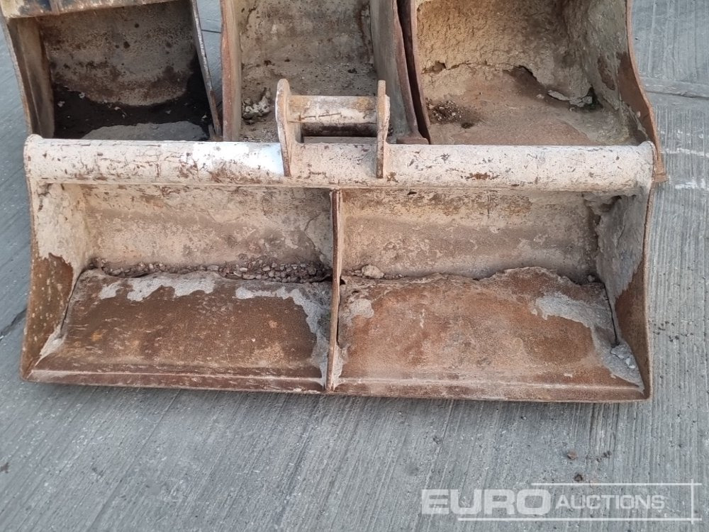 Skovl 58" Ditching, 30", 24", 24" Digging Bucket 60mm Pin to suit 10 Ton Excavator: billede 9