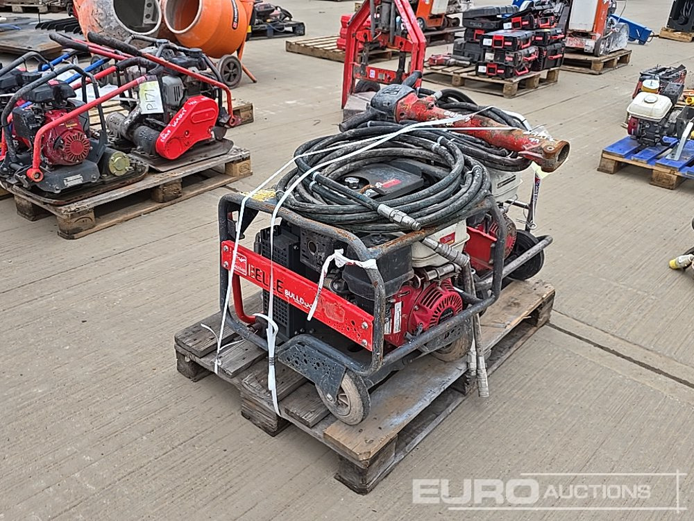 Belle Hydraulic Power Pack, Honda Engine (2 of), JCB Hydraulic Hand Held Breaker - Asfaltudlægningmaskine: billede 3 Belle Hydraulic Power Pack, Honda Engine (2 of), JCB Hydraulic Hand Held Breaker - Asfaltudlægningmaskine: billede 3