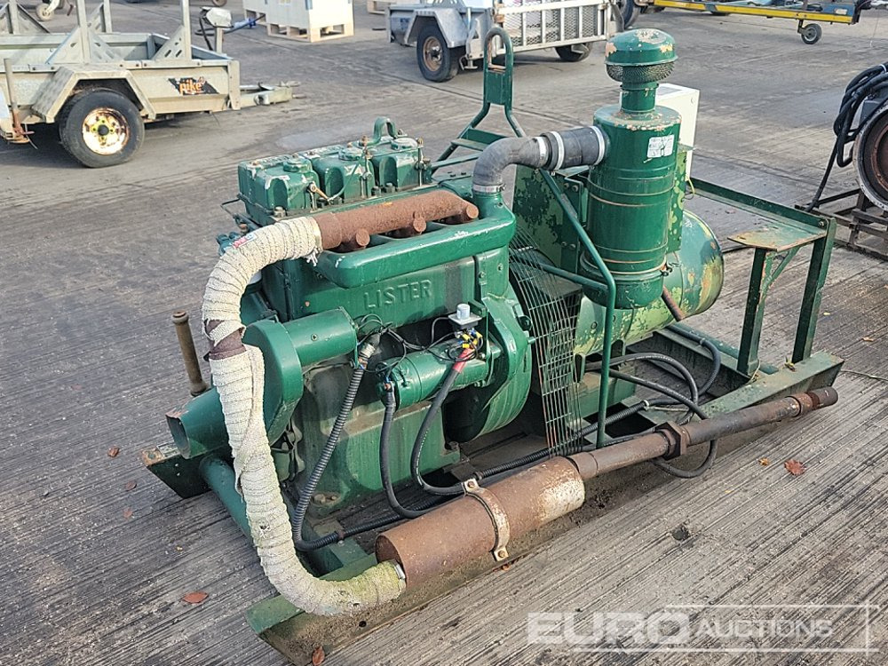 Brush 25kVA Skid Mounted Generator, Lister Engine - Strømgenerator: billede 3 Brush 25kVA Skid Mounted Generator, Lister Engine - Strømgenerator: billede 3