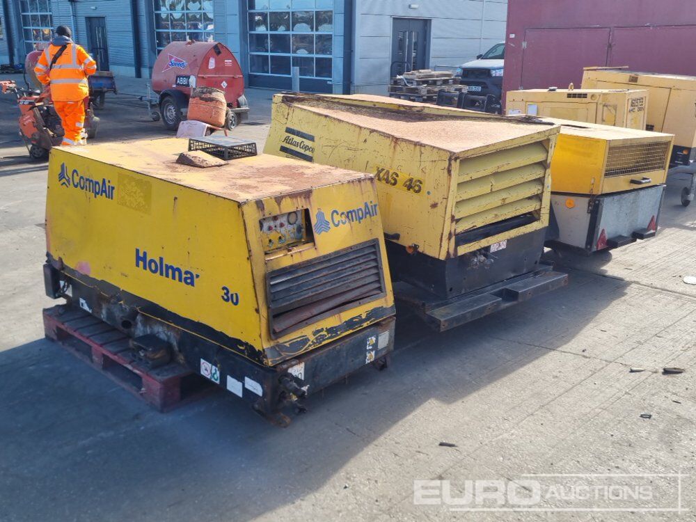 Comp Air Compressor (Engine Missing), Atlas Copco Single Axle Compressor (Engine Missing), Comp Air Single Axle Compressor (Engine Missing) - Luftkompressor: billede 3 Comp Air Compressor (Engine Missing), Atlas Copco Single Axle Compressor (Engine Missing), Comp Air Single Axle Compressor (Engine Missing) - Luftkompressor: billede 3