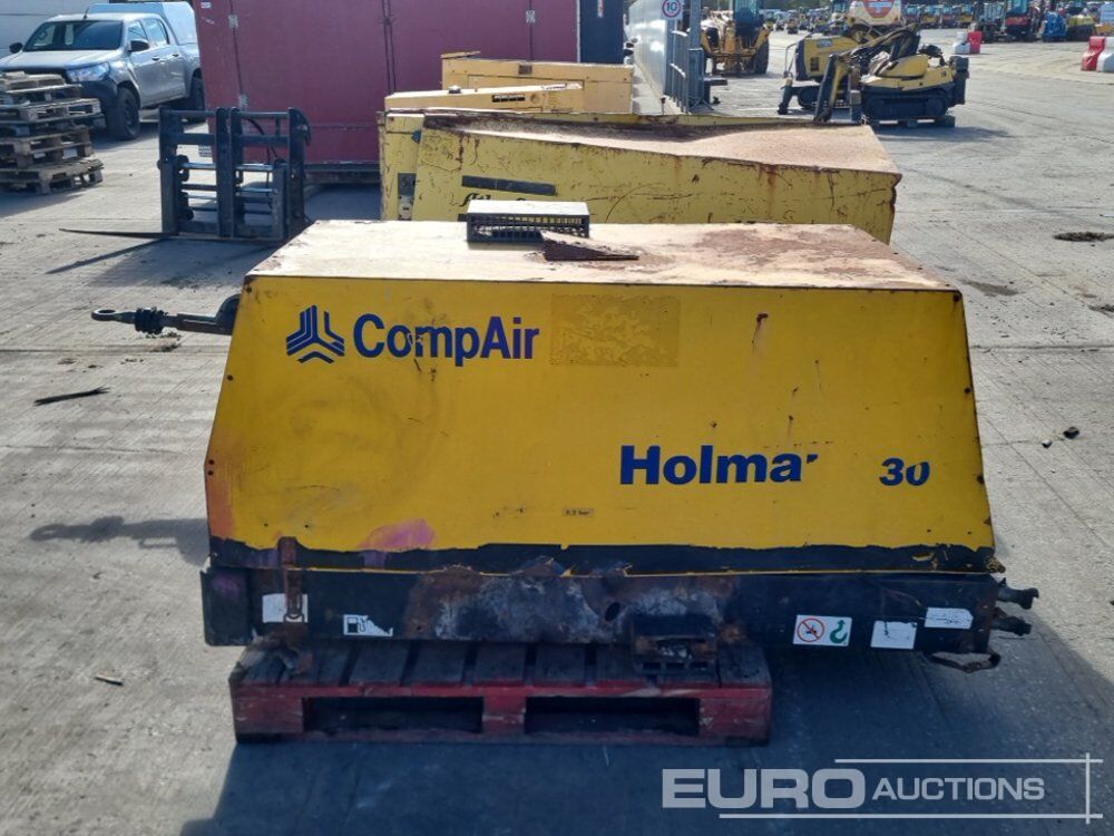 Comp Air Compressor (Engine Missing), Atlas Copco Single Axle Compressor (Engine Missing), Comp Air Single Axle Compressor (Engine Missing) - Luftkompressor: billede 2 Comp Air Compressor (Engine Missing), Atlas Copco Single Axle Compressor (Engine Missing), Comp Air Single Axle Compressor (Engine Missing) - Luftkompressor: billede 2