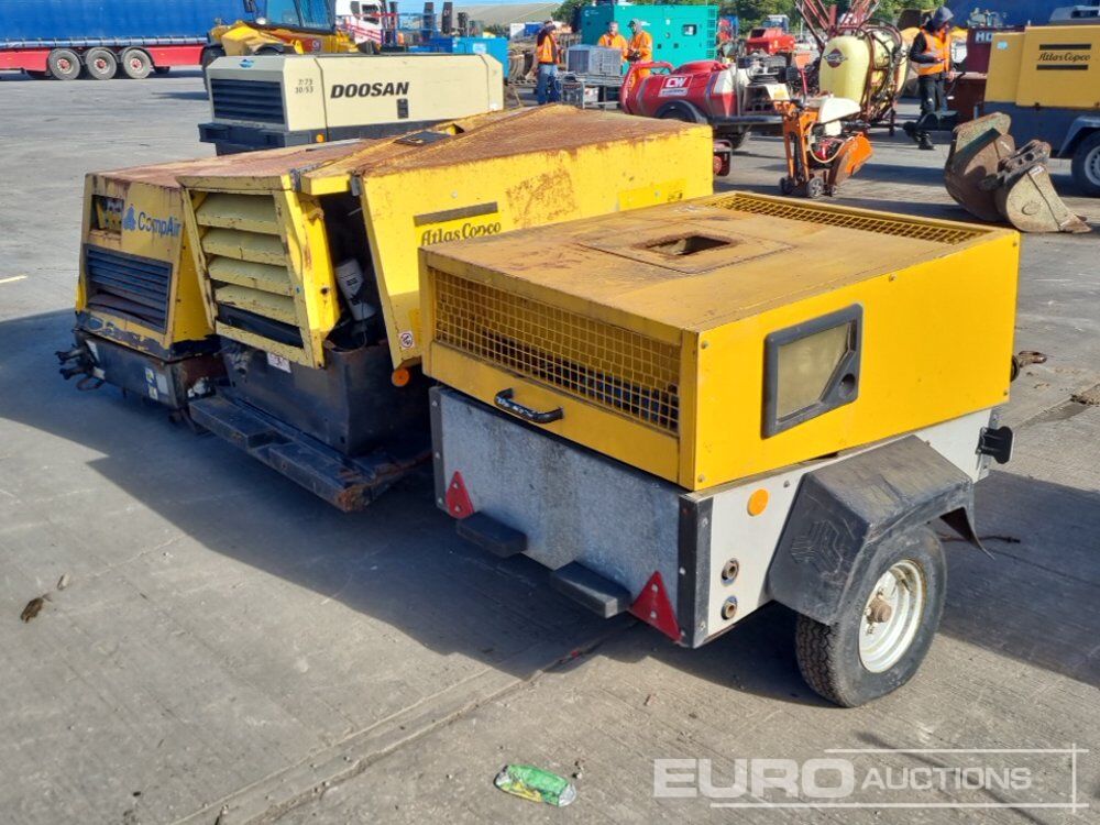Comp Air Compressor (Engine Missing), Atlas Copco Single Axle Compressor (Engine Missing), Comp Air Single Axle Compressor (Engine Missing) - Luftkompressor: billede 5 Comp Air Compressor (Engine Missing), Atlas Copco Single Axle Compressor (Engine Missing), Comp Air Single Axle Compressor (Engine Missing) - Luftkompressor: billede 5