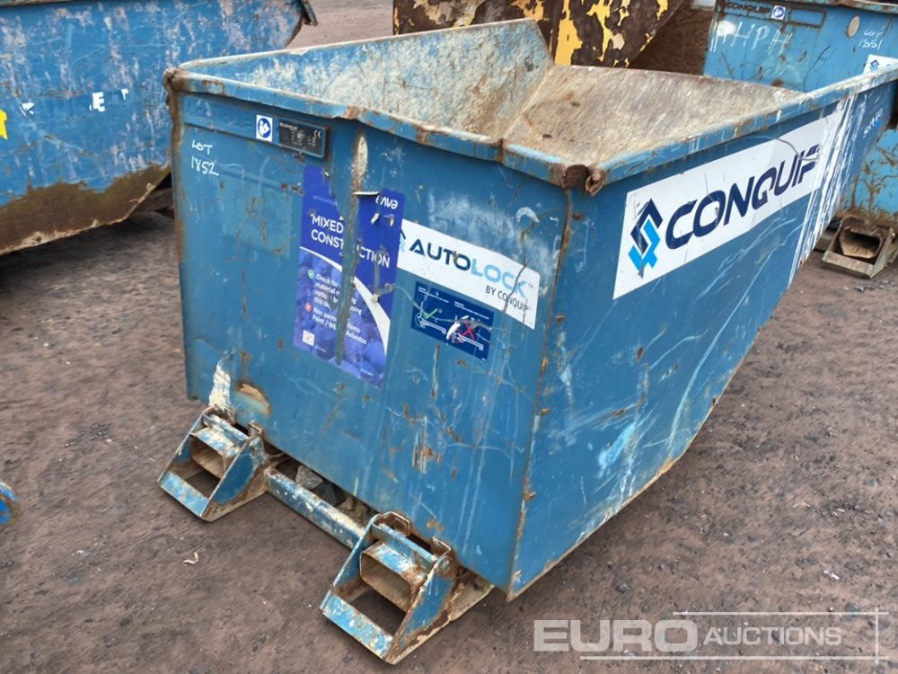 Conquip Tipping Skip to suit Forklift - Tipcontainer: billede 4 Conquip Tipping Skip to suit Forklift - Tipcontainer: billede 4