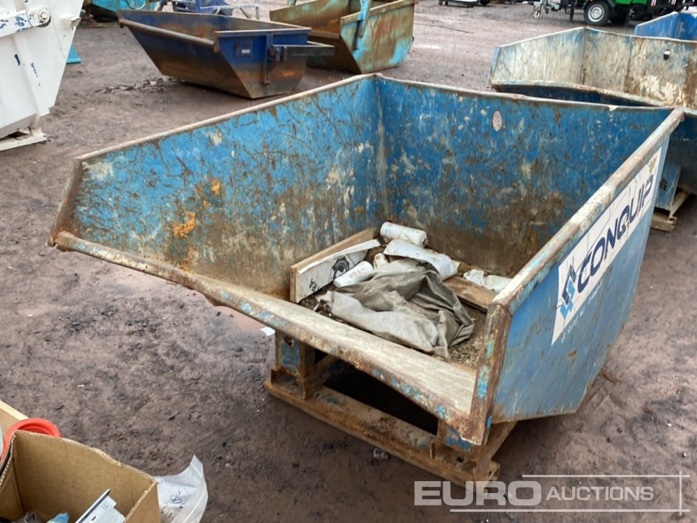 Conquip Tipping Skip to suit Forklift - Tipcontainer: billede 2 Conquip Tipping Skip to suit Forklift - Tipcontainer: billede 2