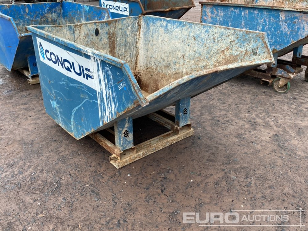 Conquip Tipping Skip to suit Forklift - Tipcontainer: billede 1 Conquip Tipping Skip to suit Forklift - Tipcontainer: billede 1