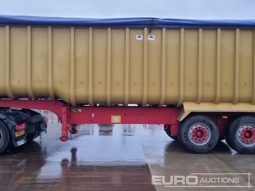 Tipvogn sættevogn Fruehauf Tri Axle Bulk Tipping Trailer, Easy Sheet: billede 28