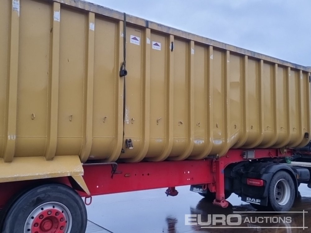 Tipvogn sættevogn Fruehauf Tri Axle Bulk Tipping Trailer, Easy Sheet: billede 18