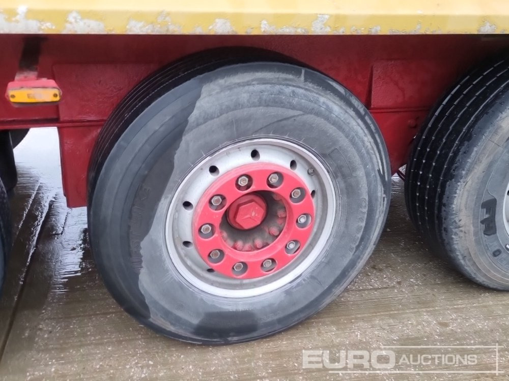 Tipvogn sættevogn Fruehauf Tri Axle Bulk Tipping Trailer, Easy Sheet: billede 10