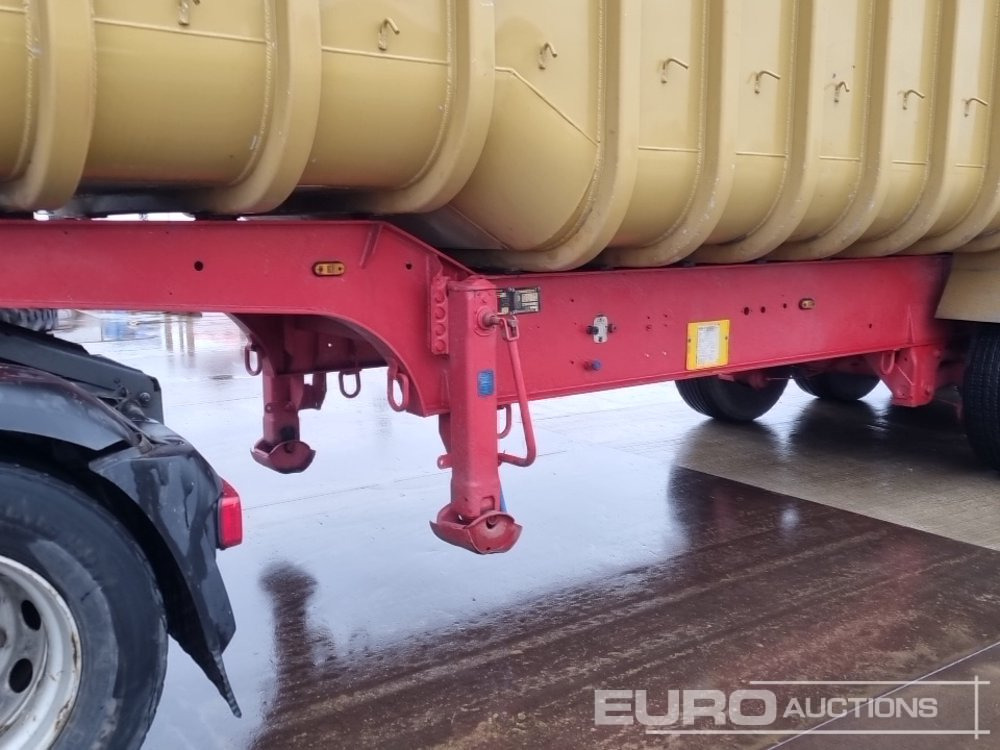 Tipvogn sættevogn Fruehauf Tri Axle Bulk Tipping Trailer, Easy Sheet: billede 30