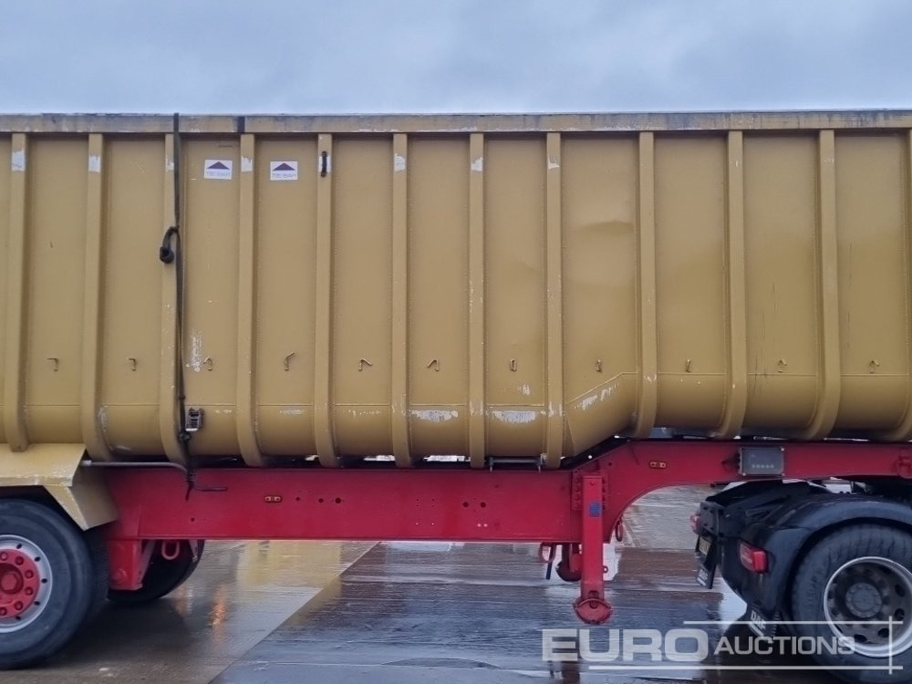 Tipvogn sættevogn Fruehauf Tri Axle Bulk Tipping Trailer, Easy Sheet: billede 19