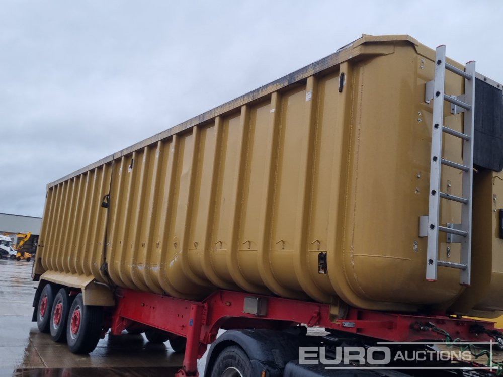 Tipvogn sættevogn Fruehauf Tri Axle Bulk Tipping Trailer, Easy Sheet: billede 22