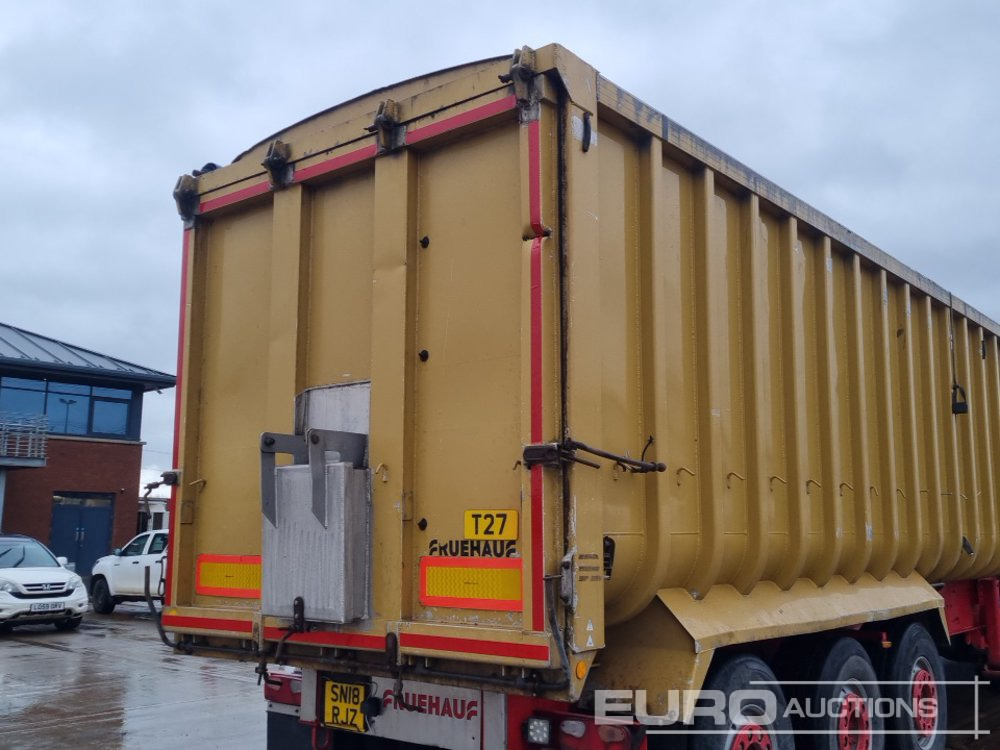 Tipvogn sættevogn Fruehauf Tri Axle Bulk Tipping Trailer, Easy Sheet: billede 15