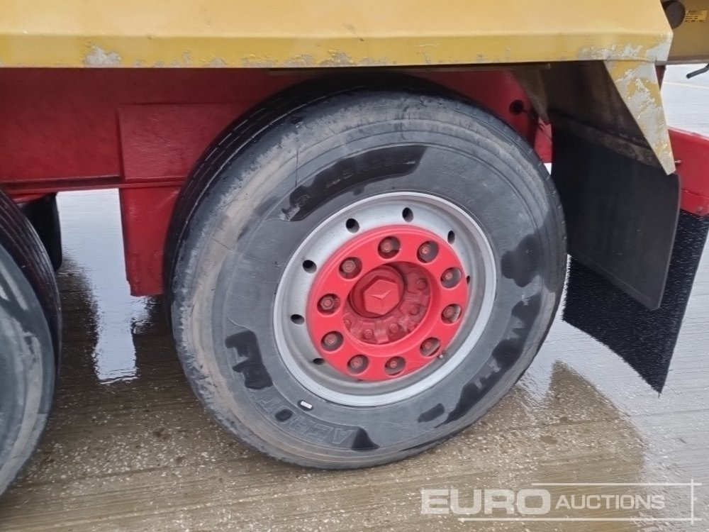 Tipvogn sættevogn Fruehauf Tri Axle Bulk Tipping Trailer, Easy Sheet: billede 11