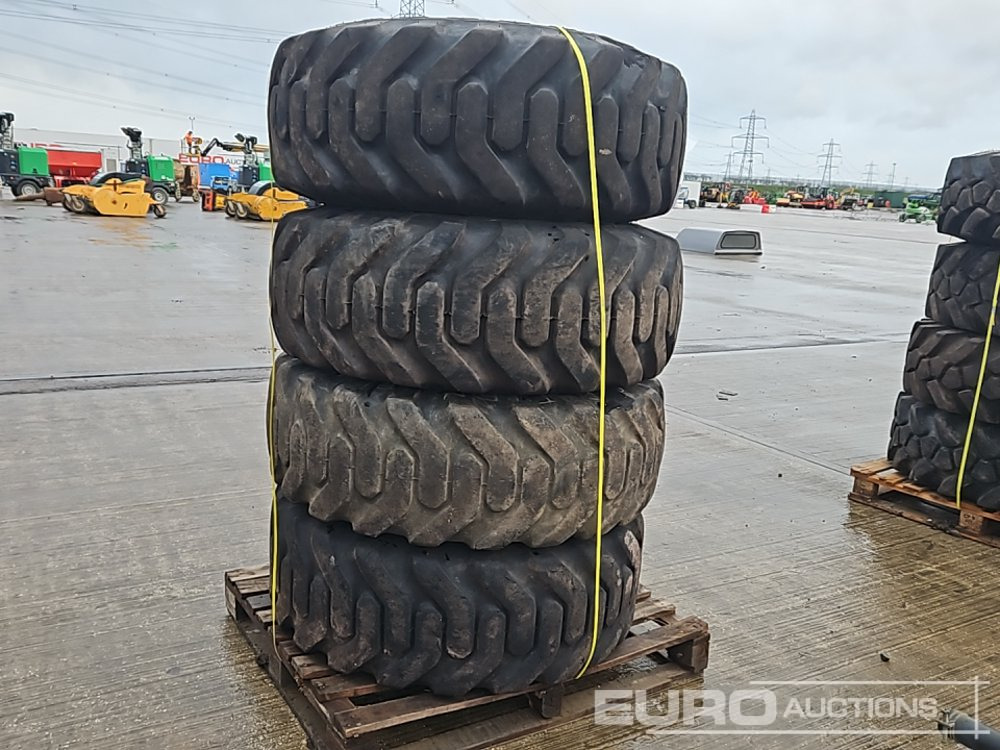Goodyear 15.5-25 Tyre (4 of) - Dæk: billede 1 Goodyear 15.5-25 Tyre (4 of) - Dæk: billede 1