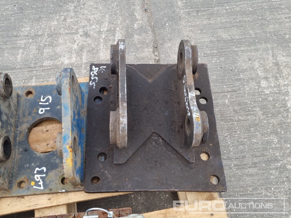 Hydraulisk hammer Headstock 30-35mm Pin to suit Mini Excavator (5 of): billede 11